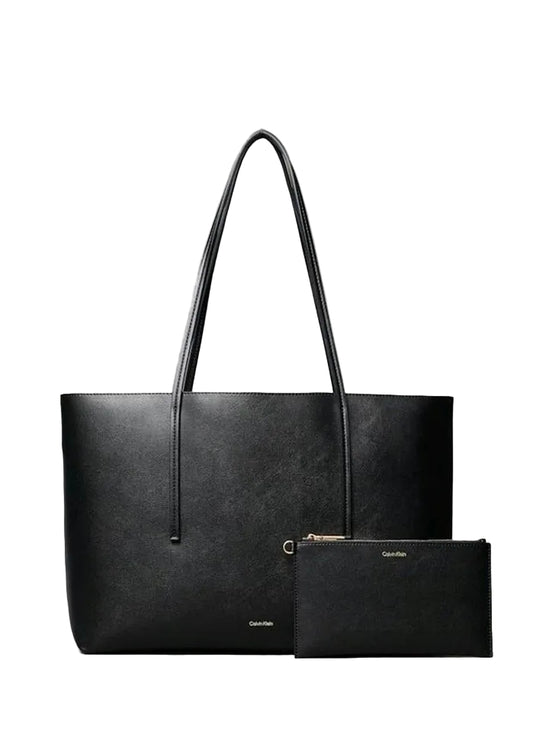 Foil Logo Tote Bag with Pouch