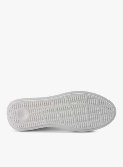 Men's White Low-Top Sneakers - Lightweight Shoes, Minimalist Designed for Style