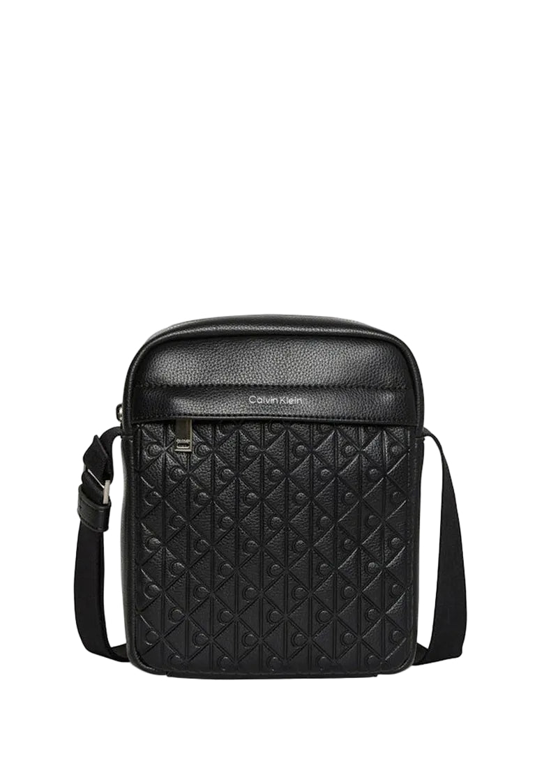 Embossed Emblem Logo Reporter Bag