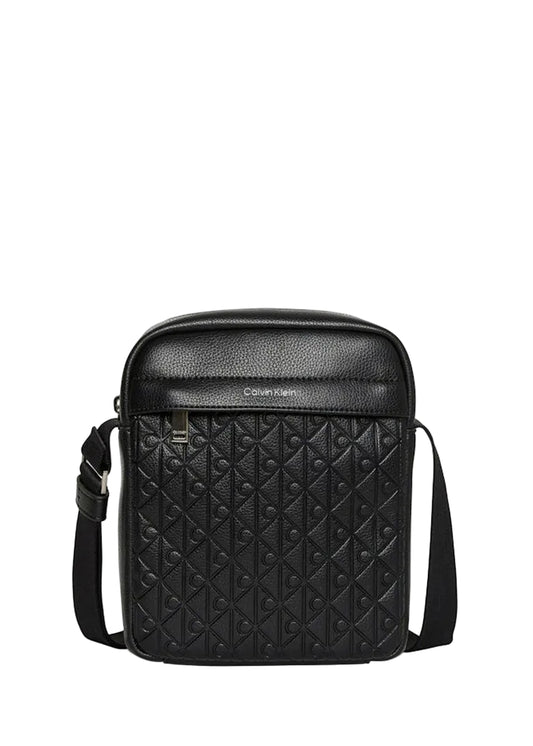 Embossed Emblem Logo Reporter Bag