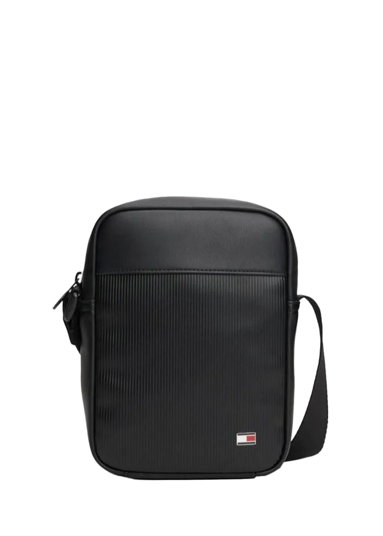 Hilfiger Flag Ribbed Crossbody Reporter Bag