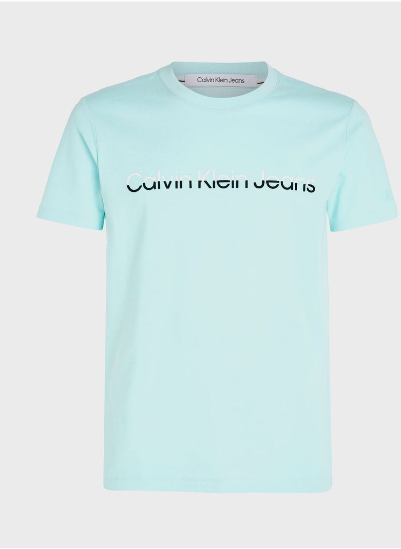 Logo Crew Neck T-Shirt