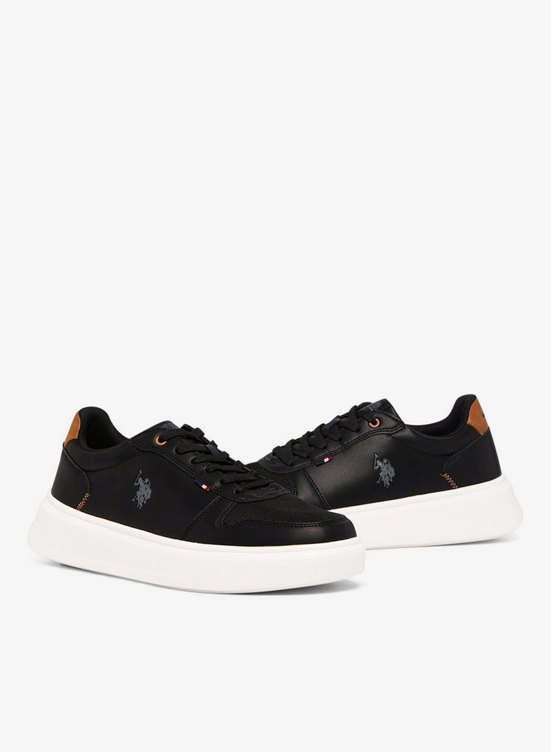 Men's Black Low-Top Limited Edition Sneakers Shoes - Super Light, A Dream for Every Feet Lover!