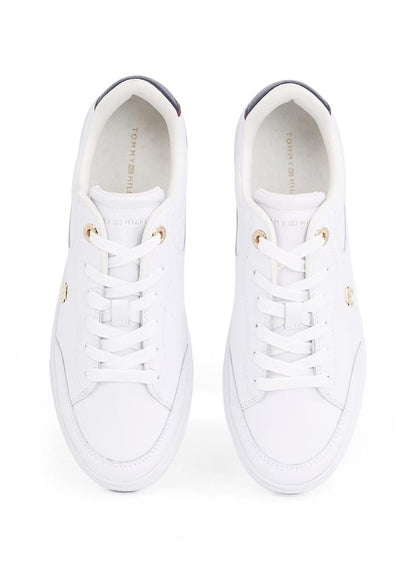 Logo Detail Lace Up Low Top Sneakers