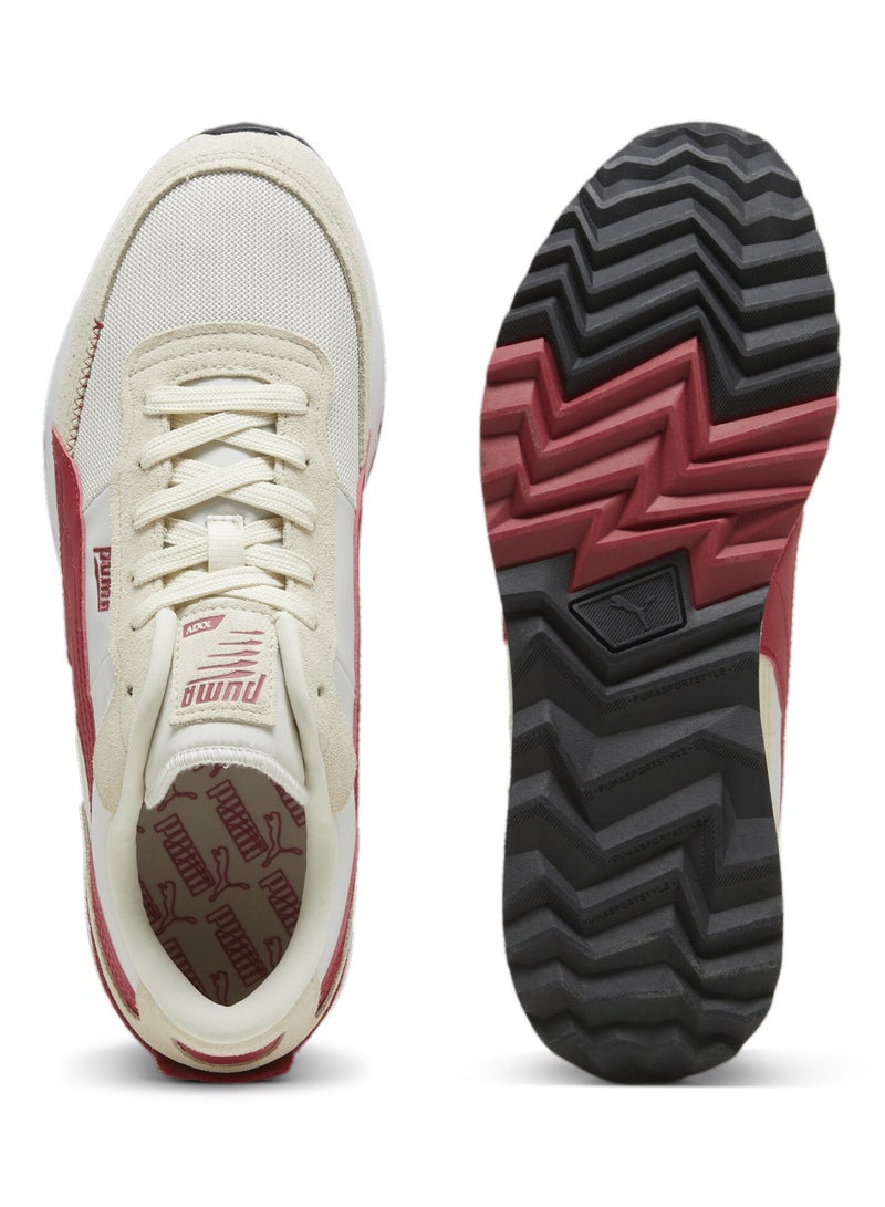 Road Rider Mens Grey Suede Sneakers