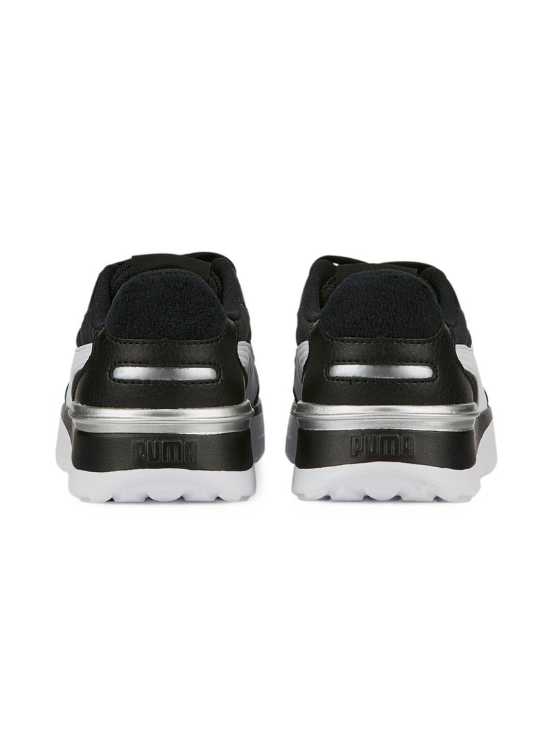 R78 Voyage Soft Girls Black Sneakers