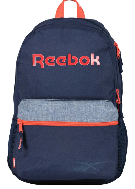 Men Brand Logo Backpack, Navy