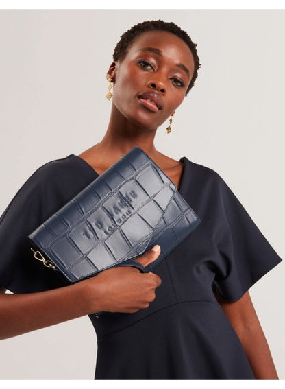 CROC EFFECT ENVELOPE POUCH