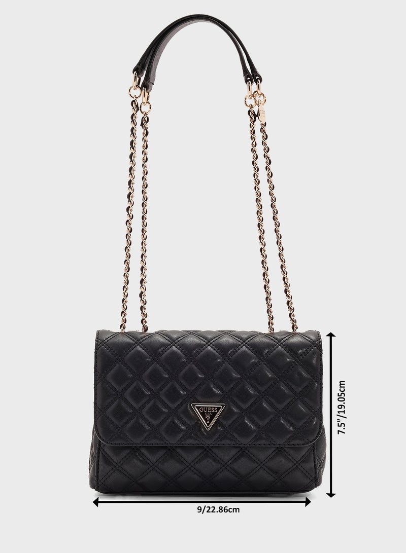 Giully Ii Flap Over Convertible Shoulder Bag