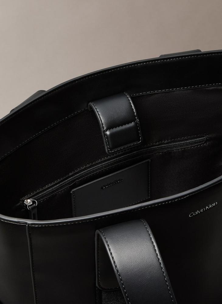 Casual Webbing Strap Tote