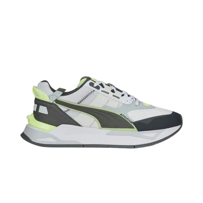 Mirage Sport Tech Reflective Unisex White Sneakers