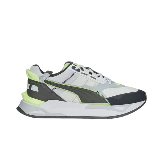 Mirage Sport Tech Reflective Unisex White Sneakers