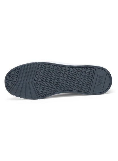 Men's Navy Low-Top Sneakers  -Lightweight Stylish Lace-Up Design with Comfort Cushioned Sole for Everyday Wear