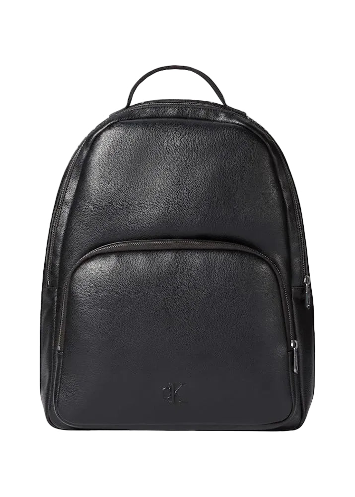 Webbing Strap Round Backpack