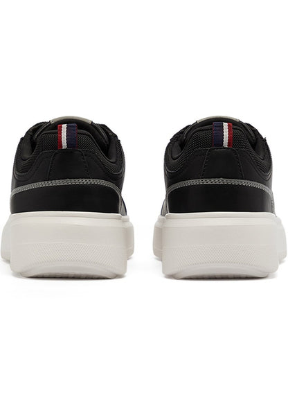 Men's Black Low-Top Sneakers - Designed for Style