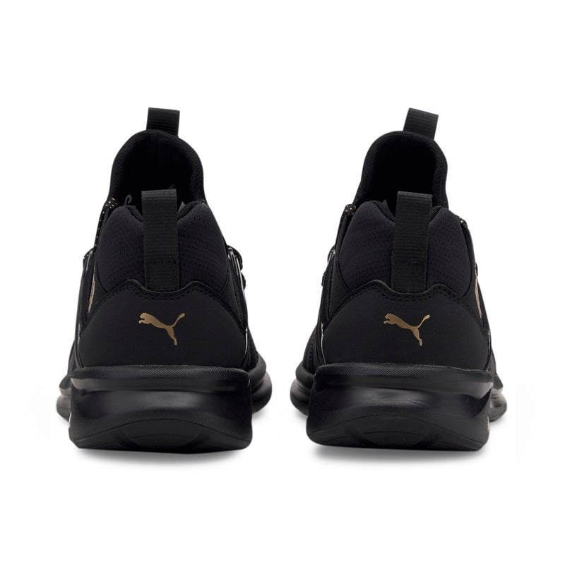 Enzo 2 Metal Womens Black Running Shoes
