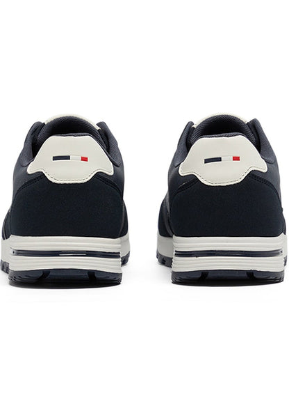 Men's Navy Low-Top Sneakers - Modern Design for All-Day Comfort