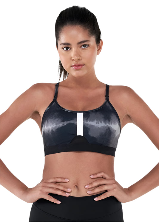 Women's Indy Dye Allover Print Sports Bra