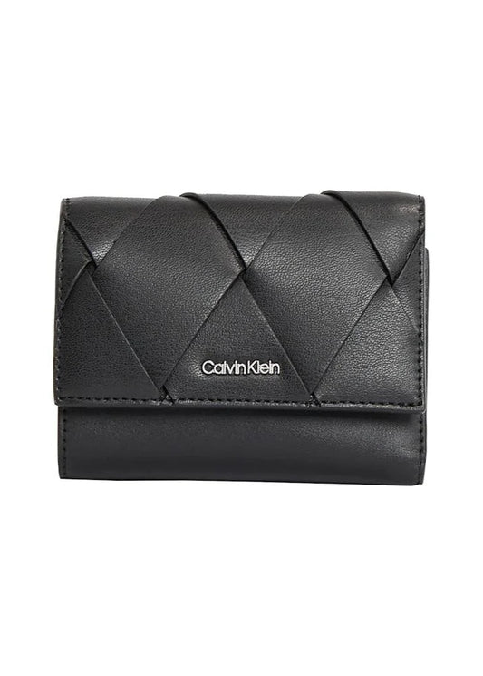 Woven Small Trifold Wallet