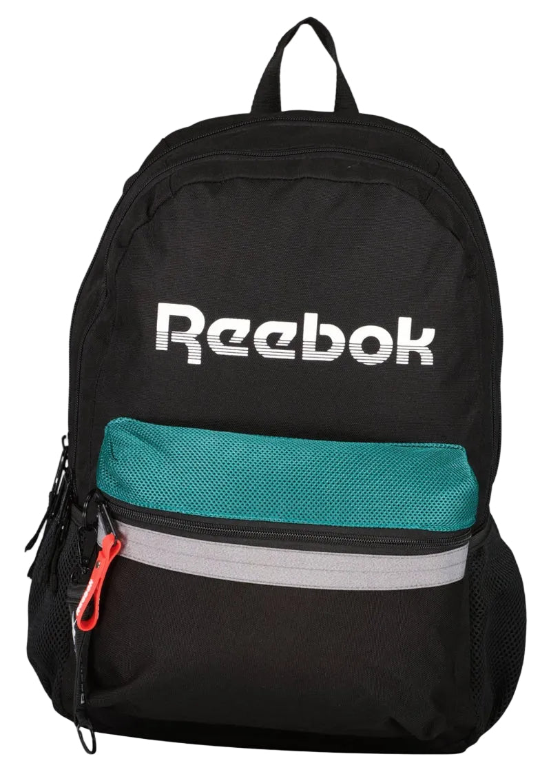 Men Brand Logo Backpack, Black