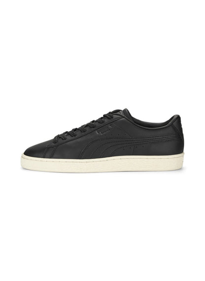 Basket Classic 75Y Mens Black Premium Sneakers