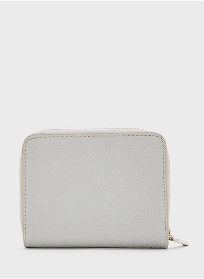 Must Monogram Zip Around Wallet