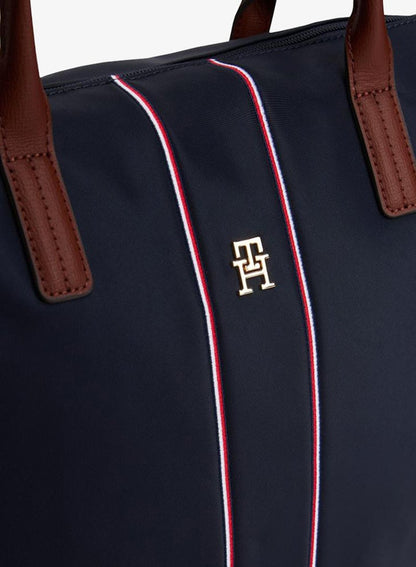 Monogram Signature Tape Tote Bag