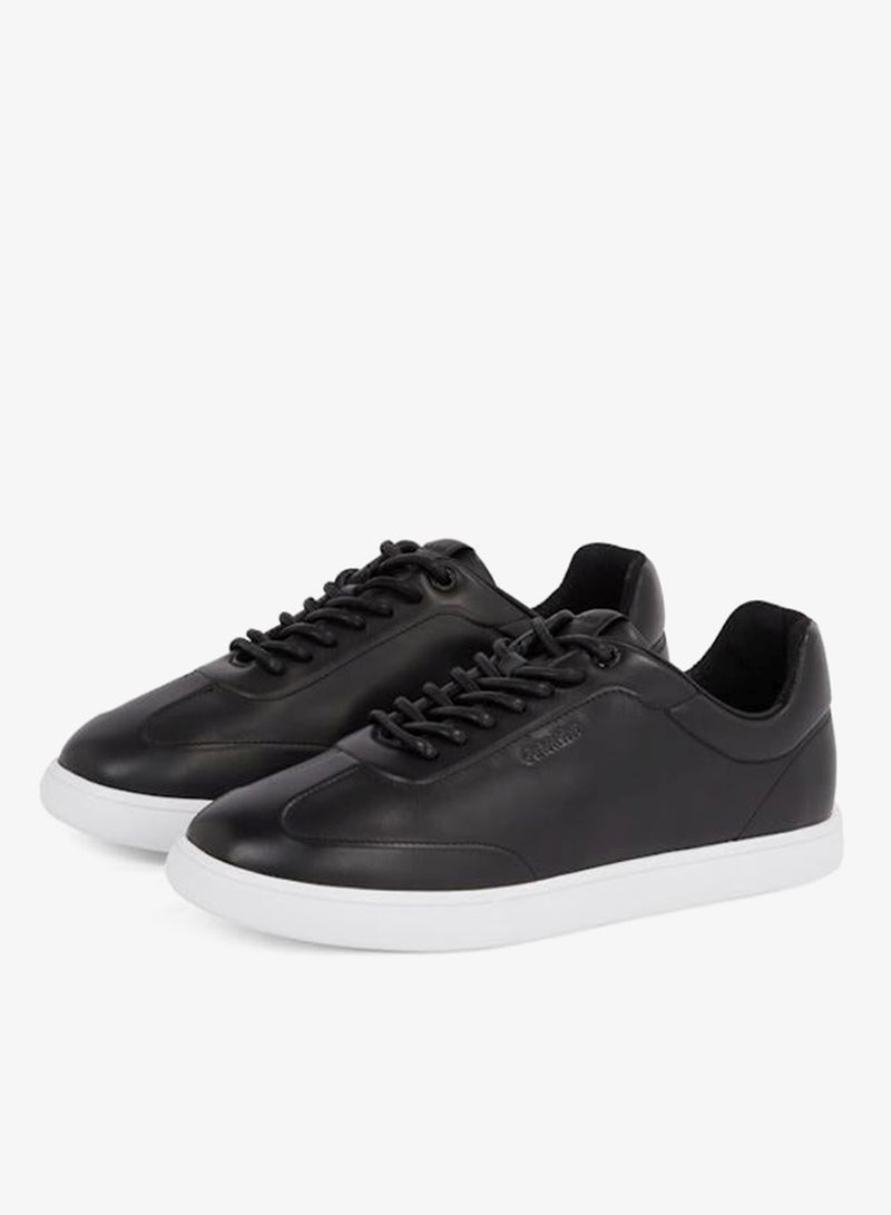 CUPSOLE LACE UP LEATHER TRAINERS