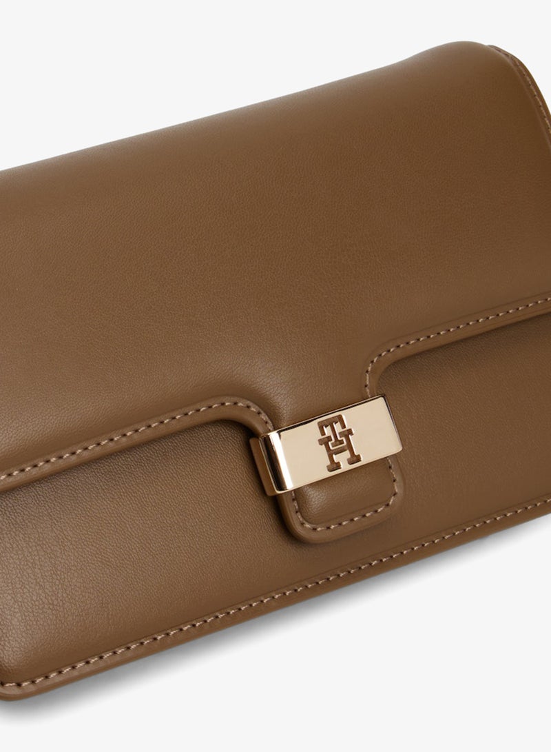 Heritage TH Monogram Plaque Clutch