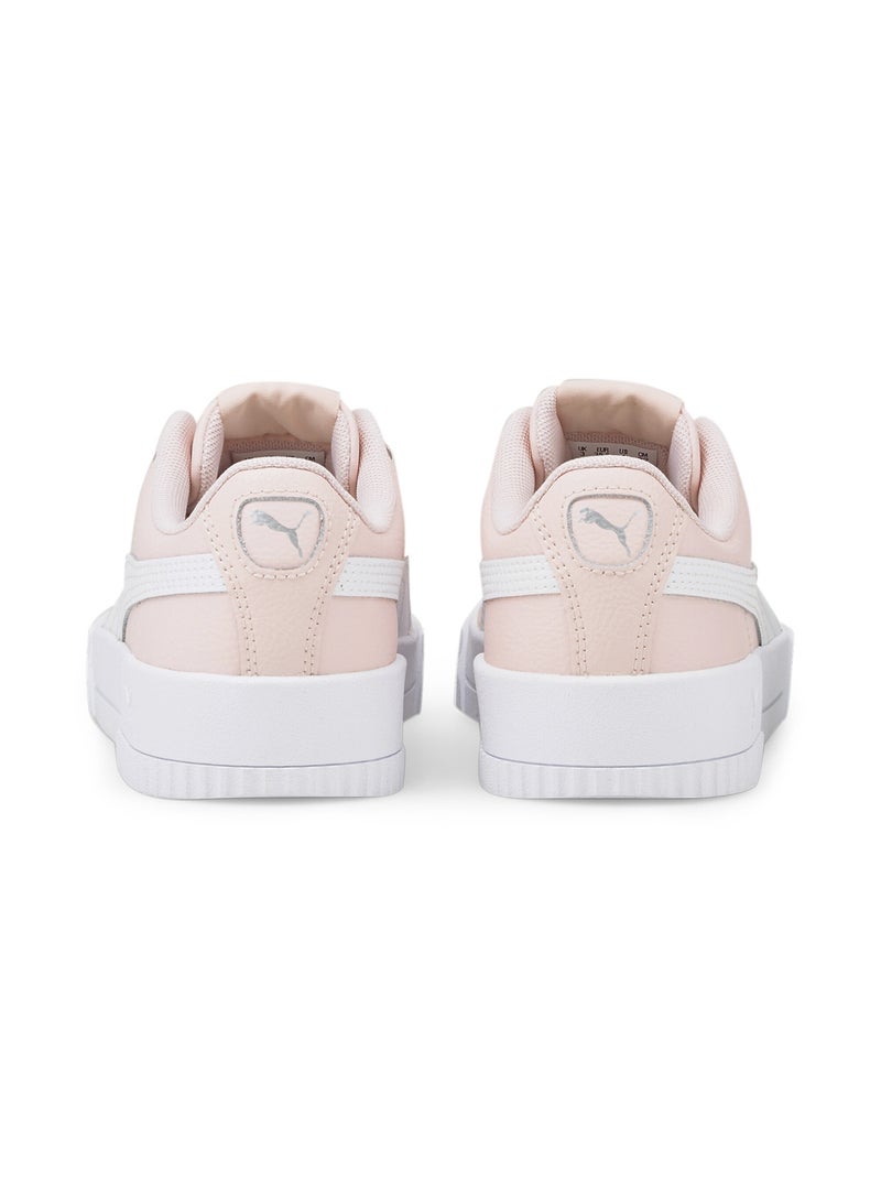 Carina L Girls Pink Trainers