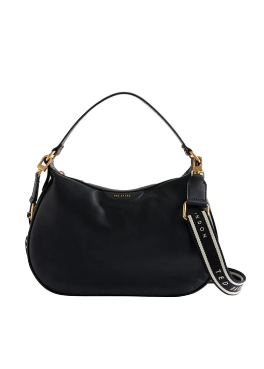 WEBBING SLOUCHY LEATHER HOBO B