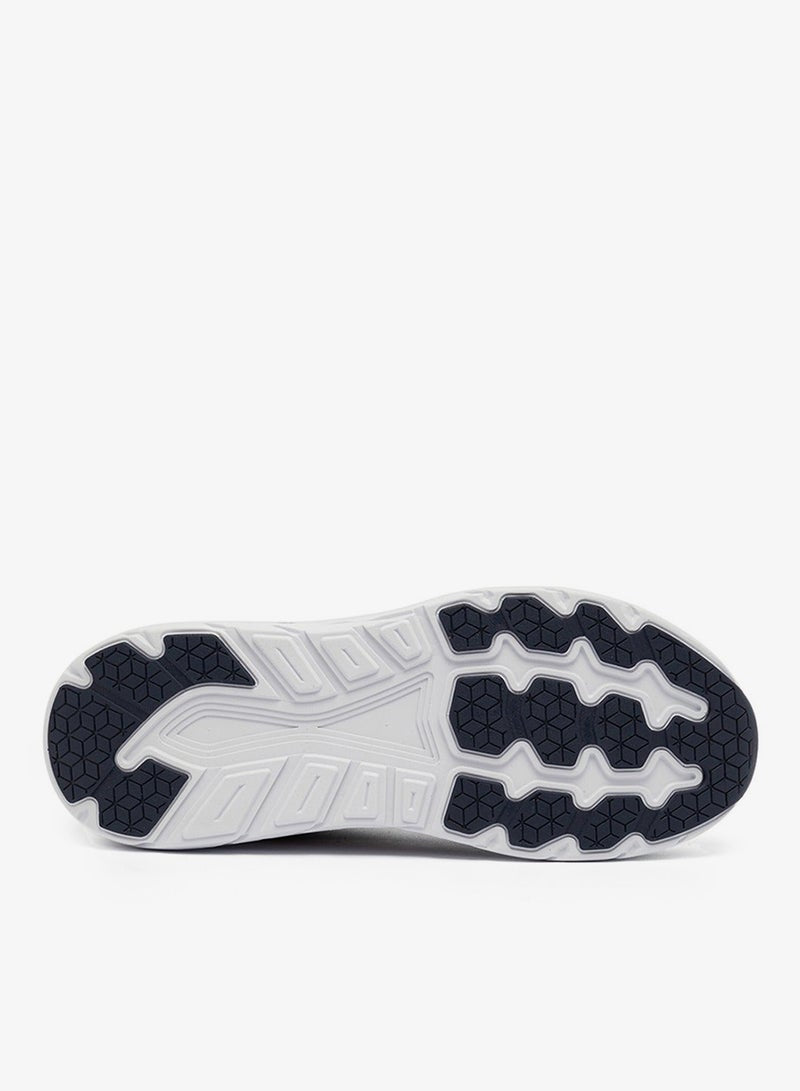 Men's Navy Low-Top Sneakers - Lightweight Shoes Lace-Up Design, Comfortable for Everyday Outfits