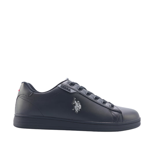 Men's Logo Detail Lace-Up Sneakers