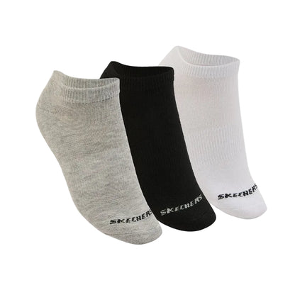 3 Pack Terry No Show Socks