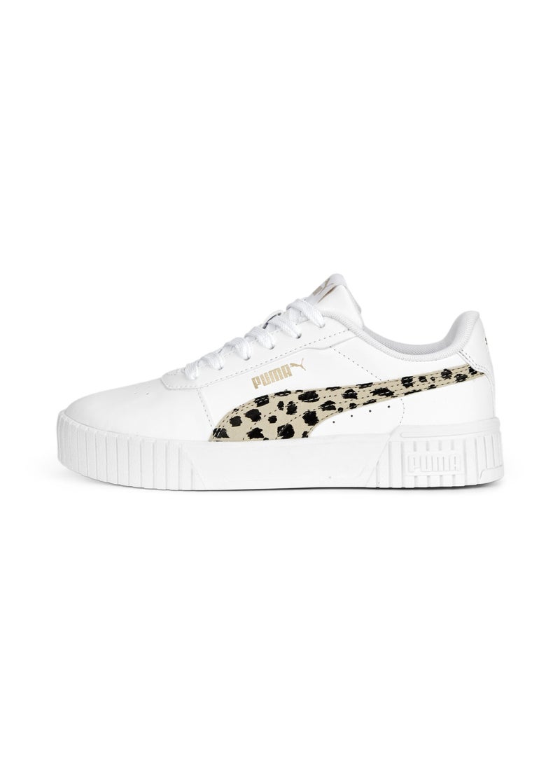 Carina 2.0 Animal Girls White Sneakers