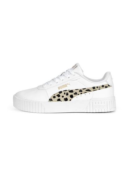 Carina 2.0 Animal Girls White Sneakers